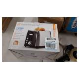 Toastmaster 2-Slice Fast Toast Toaster, Black