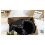Black retrospect helmet
