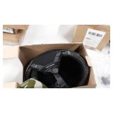 Black retrospect helmet