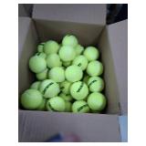 lot of tennis balls