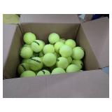 lot of tennis balls
