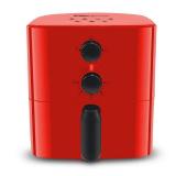 Elite Gourmet - 1qt Analog Compact Air Fryer - Red