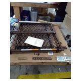 Position & Lock Baby Gate, Pressure-Mounted, Farmhouse Collection