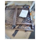 Position & Lock Baby Gate, Pressure-Mounted, Farmhouse Collection