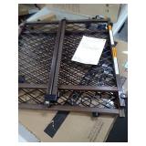 Position & Lock Baby Gate, Pressure-Mounted, Farmhouse Collection