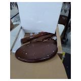 Decor Therapy Side Table, Honey Nut