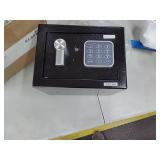 SereneLife Safe Box, Safes and Lock Boxes, Money Box, Safety Boxes for Home, Digital Safe Box, Steel Alloy Drop Safe, Includes Keys