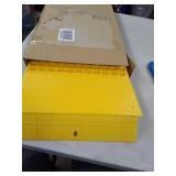 Maxsa 37356-RS Park Right 21" x 11" x 2" Parking Mat, Yellow