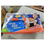 Toilet Paper Blasters Sheet Storm, Toy Blaster Shoots Rapid Fire TP Spitballsup To 50