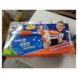 Toilet Paper Blasters Sheet Storm, Toy Blaster Shoots Rapid Fire TP Spitballsup To 50