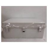 Junction Box 510x410x200mm with Grey Hinged Cover