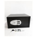 Amazon Basics - Caja de seguridad de acero, color negro, 0,5 pies cÃºbicos