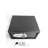 Amazon Basics - Caja de seguridad de acero, color negro, 0,5 pies cÃºbicos