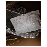 LED Lights and Ground Stakes, Crystal Angel - 4ft