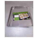 Two Naturals Aluminum Bakeware 17.75 INCH