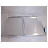Two Naturals Aluminum Bakeware 17.75 INCH
