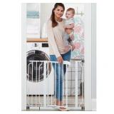 Regalo Easy StepÂ® 38.5-Inch Extra Wide Walk Thru Baby Gate, Includes 6-Inch Extension Kit, 4 Pack Pressure Mount Kit, 4 Pack Wall Cups and Mounting Kit