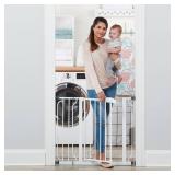 Regalo Easy StepÂ® 38.5-Inch Extra Wide Walk Thru Baby Gate, Includes 6-Inch Extension Kit, 4 Pack Pressure Mount Kit, 4 Pack Wall Cups and Mounting Kit