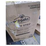 Regalo Easy StepÂ® 38.5-Inch Extra Wide Walk Thru Baby Gate, Includes 6-Inch Extension Kit, 4 Pack Pressure Mount Kit, 4 Pack Wall Cups and Mounting Kit