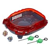 Beyblade Burst Turbo Slingshock Rail Rush Battle Set-- Complete Set with Burst Beystadium, Battling Tops, & Launchers, Age 8+