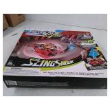 Beyblade Burst Turbo Slingshock Rail Rush Battle Set-- Complete Set with Burst Beystadium, Battling Tops, & Launchers, Age 8+