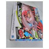 Beyblade Burst Turbo Slingshock Rail Rush Battle Set-- Complete Set with Burst Beystadium, Battling Tops, & Launchers, Age 8+