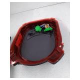Beyblade Burst Turbo Slingshock Rail Rush Battle Set-- Complete Set with Burst Beystadium, Battling Tops, & Launchers, Age 8+