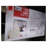 MidWest Single Door iCrate Metal Dog Crate, 30"