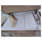 Walker Edison 1 Drawer Solid Wood Nightstand in White