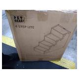 Pet Gear Easy Step IV Pet Stairs, 4-Step for Cats/Dogs, Portable/Lightweight, Sturdy