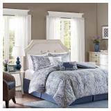 Harbor House Stella 6PC Paisley Print King Comforter Set Bedding