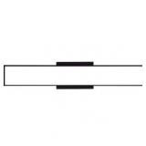 Ashley Harbour Zurich Integrated LED Matte Black Vanity Light