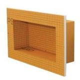Schluter KERDI-BOARD-SN: Shower Niche 12"x6