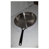 KitchenAid Polished Stainless Steel 12" Fry Pan