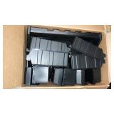 Cambro Condiment Holder with 12 Bins, Black, 12RS12-110