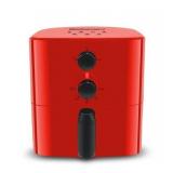 Elite Gourmet - 1qt Analog Compact Air Fryer - Red