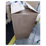 Ghost/Square Chair Back With Clear Barstool Base