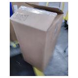 Ghost/Square Chair Back With Clear Barstool Base