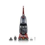 Hoover - Power Scrub Deluxe Corded Carpet Upright Deep Cleaner - Red