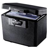 SentrySafe 1170 Fire-Resistant Box with Key Lock 0.61 cu. ft.