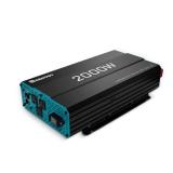 Renogy 2000W 12V Pure Sine Wave Battery Converter, ETL Listed with Built-in 5V/2.1A USB port and AC Hardwire Port Solar Power Inverter