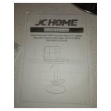 Roundhill Swivel PU Leathe4 Ajustable Hydraulic Bar Stool1 Piece
