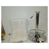 Roundhill Swivel PU Leathe4 Ajustable Hydraulic Bar Stool1 Piece