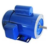 Hallmark Industries MA0507A AC Motor, 3/4 hp, 1725 RPM, 1PH/60 hz, 115/208-230V AC, 56C/TEFC, Cap Start, with Foot, SF 1.15, Steel (Pack of 1)