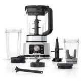 Ninja - Foodi Power Blender & Processor System, Smoothie Bowl Maker & Nutrient Extractor*, 1400WP smartTORQUE 6 Auto-iQ - Silver