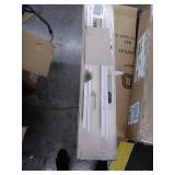 Melannco Floating Wall Mount Molding Ledge Shelves, Set of 4, White