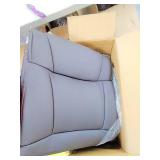 Basics Leather-Padded, Ergonomic, Adjustable, Swivel Office Desk Chair with Armrest, Brown