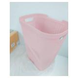 Laundry Basket PINK (Small Crack at bottom )