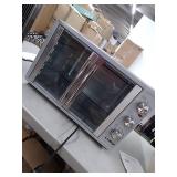 Luby Large Toaster Oven Countertop French Door Designed, 18 Slices, 14