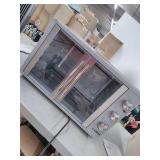 Luby Large Toaster Oven Countertop French Door Designed, 18 Slices, 14